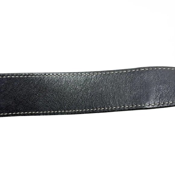 Auth COACH Legacy Soft Slim Leather Duffle 1415 Black Leather - Shoulder Bag - Picture 7 of 9